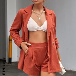 Shein jacket & shorts set